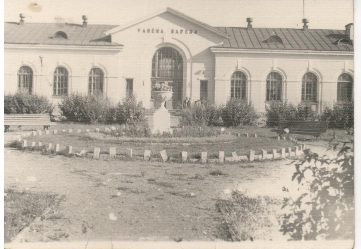 Varėnos geležinkelio stotis 1960 m.